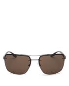 Prada Men's Brow Bar Square Sunglasses, 62mm