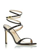 Stuart Weitzman Women's Ellsie Wraparound Ankle Strap High Heel Sandals