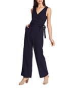 1.state Soft Twill Faux-wrap Jumpsuit