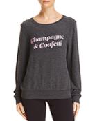 Wildfox Champagne & Confetti Sweatshirt - 100% Exclusive