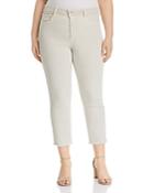 Nydj Plus Sheri Ankle Slim Jeans In Feather