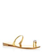 Giuseppe Zanotti Women's Swarovski Crystal Toe Ring Slide Sandals