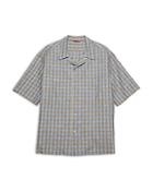 Barena Mola Solana Bajoco Check Short Sleeve Camp Shirt