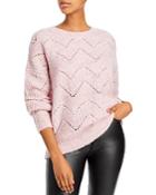 Aqua Stitched Crewneck Sweater - 100% Exclusive