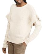 Lauren Ralph Lauren Ruffle-sleeve Sweater