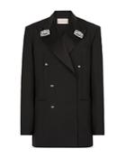 Christopher Kane Embellished Tuxedo Jacket