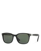 Persol Officina Rectangle Acetate Sunglasses, 56mm