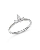 Bloomingdale's Diamond Marquis & Pear Ring In 14k White Gold, 0.30 Ct. T.w. - 100% Exclusive