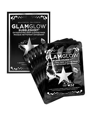 Glamglow Bubblesheet Oxygenating Deep Cleanse Masks, Set Of 6