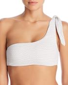 Eberjey Sorento Summer Marion One-shoulder Bikini Top