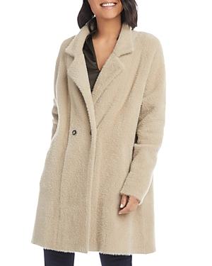 Karen Kane Fuzzy Knit Sweater Coat