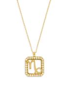 Bloomingdale's Diamond Capricorn Pendant Necklace In 14k Yellow Gold, 0.19 Ct. T.w. - 100% Exclusive