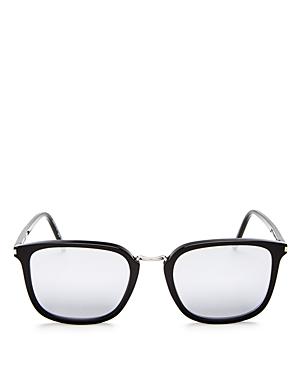 Saint Laurent Men's Classic Mirrored Square Sunglasses, 52mm