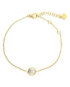 Amrapali Jewels Kundan Vintage Polki Diamond Bracelet In 18k Yellow Gold