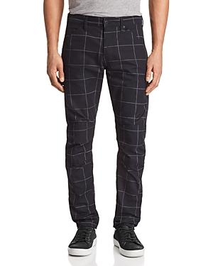 G-star Raw Elwood 5622 3d Slim Fit Jeans In Window Check Anthracite