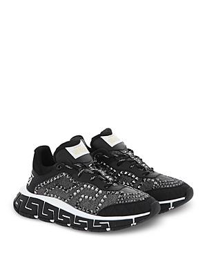 Versace Men's Trigreca Studded Sneakers