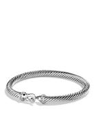 David Yurman Cable Buckle Bracelet With Diamonds, 5mm