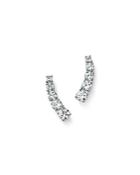Diamond Five Stone Ear Climbers In 14k White Gold, .50 Ct. T.w. - 100% Exclusive