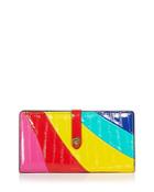 Kurt Geiger London Small Multicolored Leather Wallet
