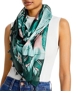 Weekend Max Mara Kaki Square Scarf