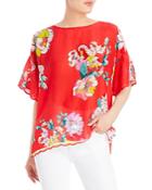Johnny Was Passion Flower Tuscany Blouse