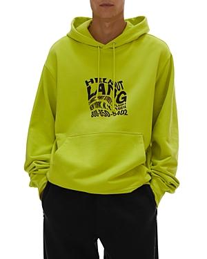 Helmut Lang Warp Logo Hoodie