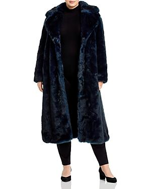 Unreal Fur Plus Long Mac Faux-fur Coat
