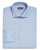 Canali Impeccabile Birdseye Regular Fit Dress Shirt - 100% Exclusive