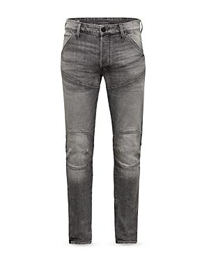 G-star Raw 3d Slim Fit Moto Jeans In Faded Anchor