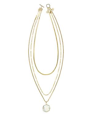 Kendra Scott Davis Chain Triple Strand Necklace, 30