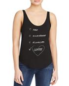 Knit Riot Relationship With Coffee Tank - Compare At $54.99