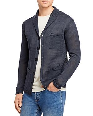 Inis Meain Linen Knit Regular Fit Pub Jacket