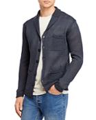 Inis Meain Linen Knit Regular Fit Pub Jacket