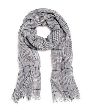 The Men's Store At Bloomingdale's Tonal Plaid Scarf - 100% Exclusive