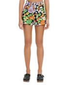 Maje Iseven Floral Print Shorts