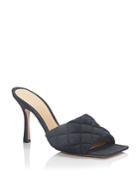 Bottega Veneta Women's Padded High Heel Slide Sandals