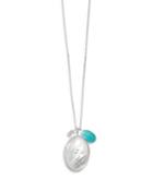 Ippolita Sterling Silver Rock Candy Amazonite & Mother-of-pearl Pendant Necklace, 32