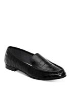 Taryn Rose Women's Diana Croc-embossed Weatherproof Loafers