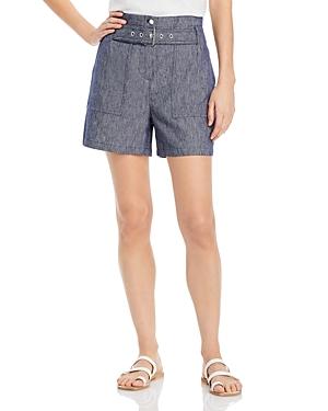 Karl Lagerfeld Paris Belted Shorts