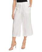 Vince Camuto Cropped Wide Leg Drawstring Pants