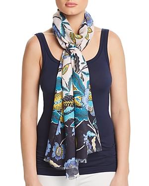 Rebecca Minkoff Mixed Floral Oblong Scarf