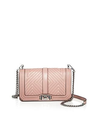 Rebecca Minkoff Love Geo Quilted Leather Crossbody