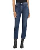 Agolde Riley High Rise Straight Leg Jeans In Pastime