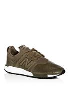 New Balance Men's 247 Leather & Neoprene Lace Up Sneakers