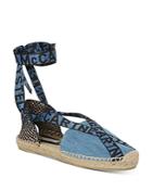 Stella Mccartney Women's Gaia Logo Espadrille Flats