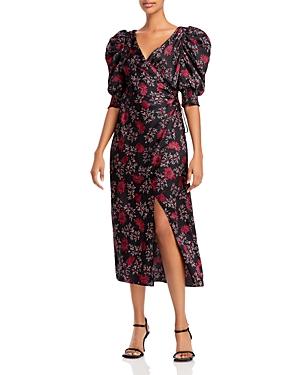 Cinq A Sept Tumbled Daisy Kacy Midi Dress