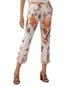 Marella Bow Floral Long Pants