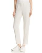 Eileen Fisher Petites System Slouchy Silk Ankle Pants