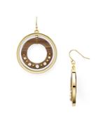 Kate Spade New York Out Of Her Shell Circle Drop Earrings