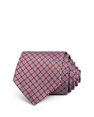 The Men's Store At Bloomingdale's Small Geometric Medallion Classic Tie - 100% Exclusive